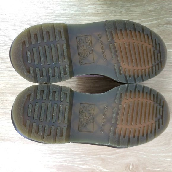 Dr. Martens Low Pastel Pink 1461 Oxford Shoes Size 37 Leather Lace Up Doc Martin - Picture 7 of 7